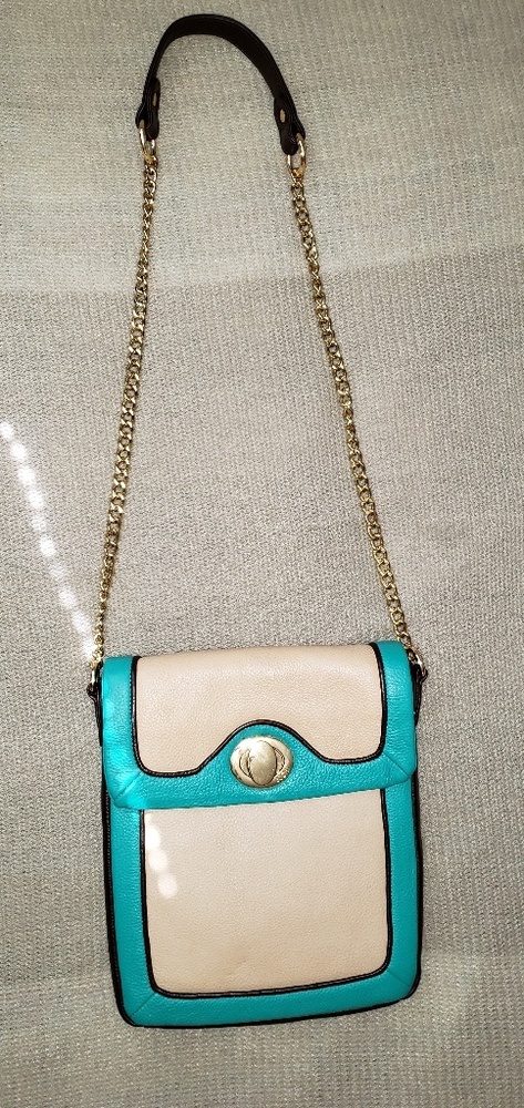 Leather Crossbody Hangbag